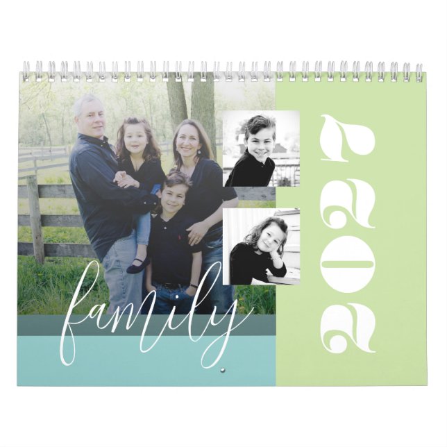 Calendario de retrato familiar - Personalización  (Tapa)