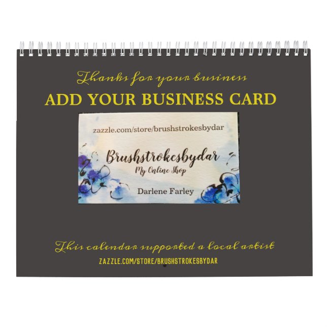 Calendario de revisión de arte de 2022 (Reverso)