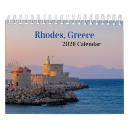 Calendario de Rhodes, Grecia 2026