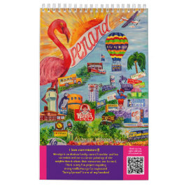 Calendario de Rhonda Scott Art 2024