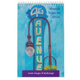 Calendario de Rhonda Scott Art 2024