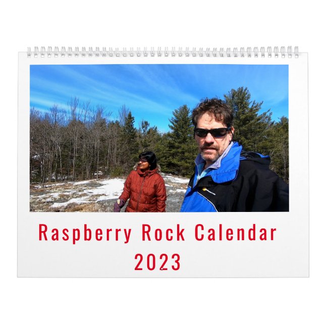 Calendario de Rock de frambuesa 2023 (Tapa)