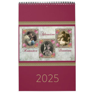 Calendario de romance, adoración y devoción