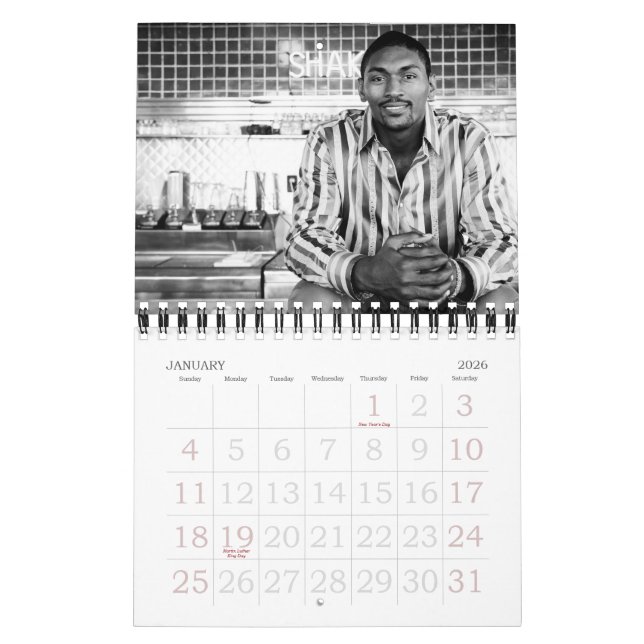 Calendario de Ron Artest 2010 (Jan 2026)
