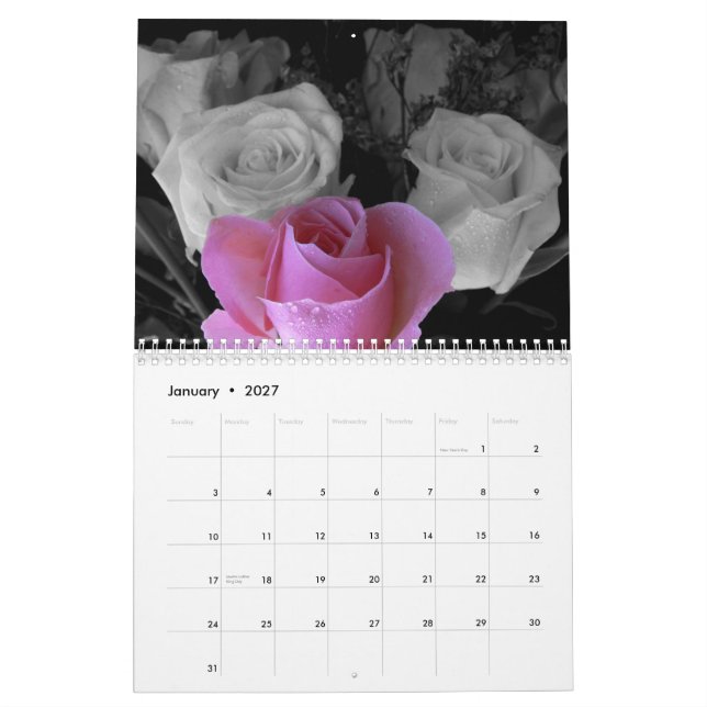 Calendario de Rosas 2015 (Jan 2027)