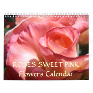 Calendario de ROSAS DULCES ROSAS PINK