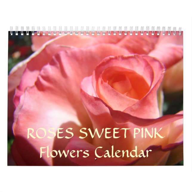 Calendario de ROSAS DULCES ROSAS PINK (Tapa)