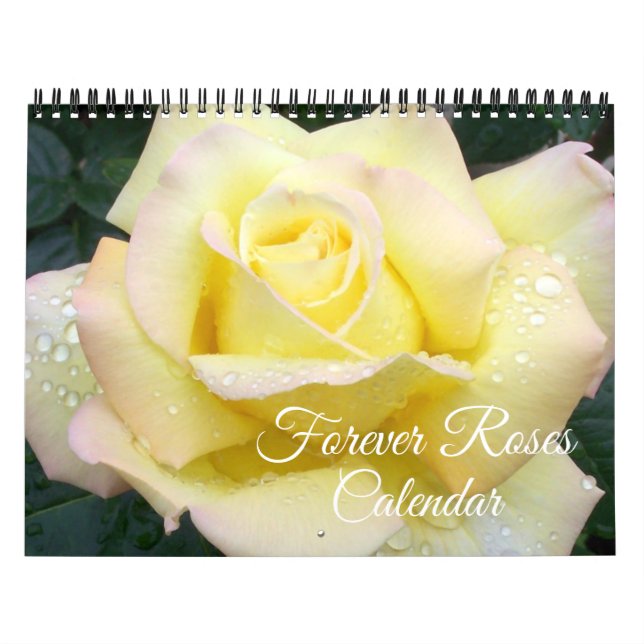 Calendario de Rosas para Siempre (Tapa)