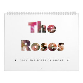 Calendario de Rosas Personaliza el Año