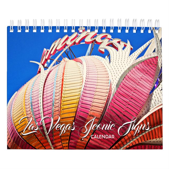 Calendario de Rótulos icónicos de Las Vegas (Tapa)
