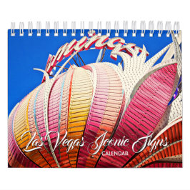 Calendario de Rótulos icónicos de Las Vegas