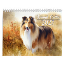 Calendario de Rough Collies 2027