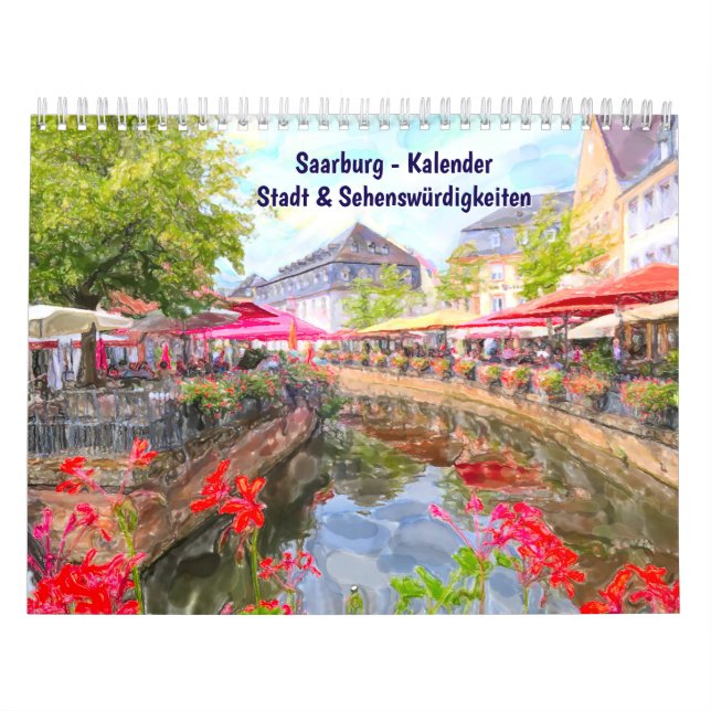 Calendario de Saarburg – Ciudad y lugares de inter (Tapa)