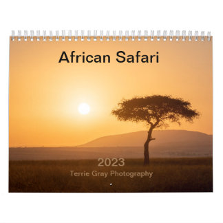 Calendario de Safari Africano 2023