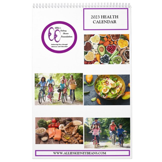 CALENDARIO DE SALUD ANUAL DE 2023 (Tapa)