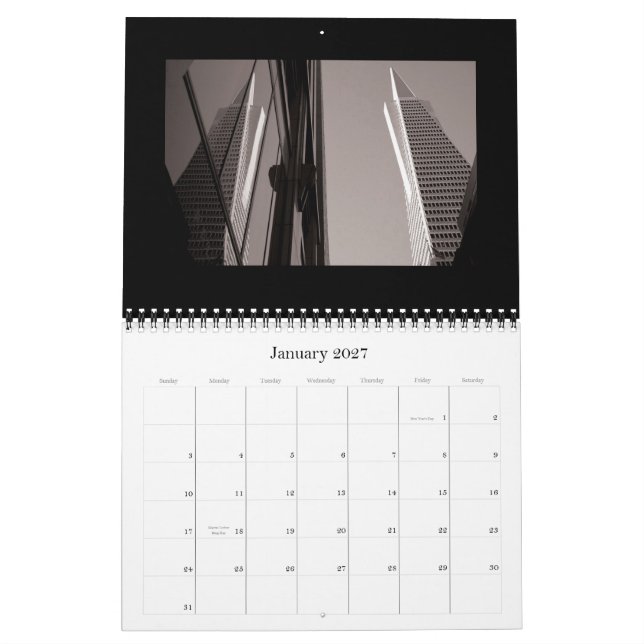 Calendario de San Francisco (Jan 2027)