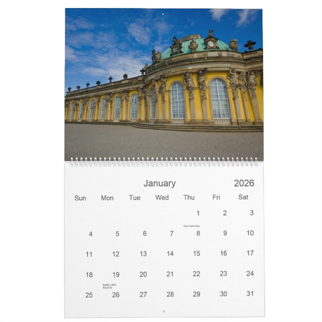 Calendario de Sanssouci 2011 (Jan 2026)