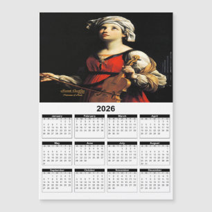 Calendario de Santa Cecilia Patrona de la Música 2
