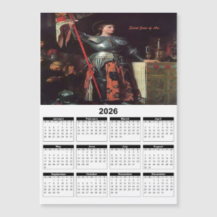 Calendario de Santa Juana de Arco 2026