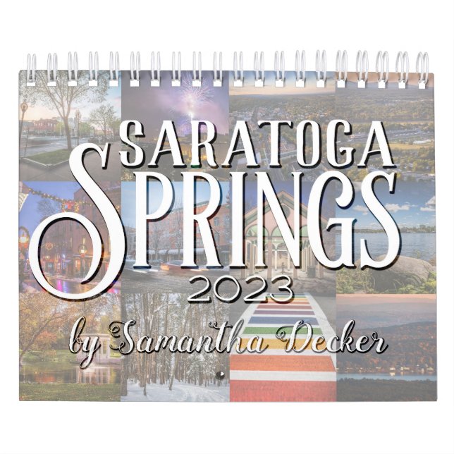 Calendario de Saratoga Springs 2023 (Tapa)
