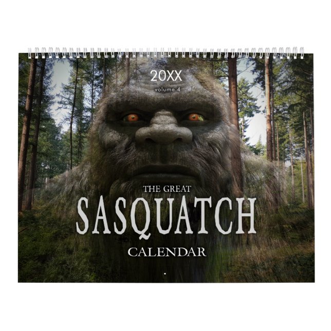 CALENDARIO DE SASQUATCH / BIGFOOT - VOLUMEN 4 (Tapa)