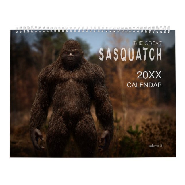 CALENDARIO DE SASQUATCH / BIGFOOT - VOLUMEN 5 (Tapa)