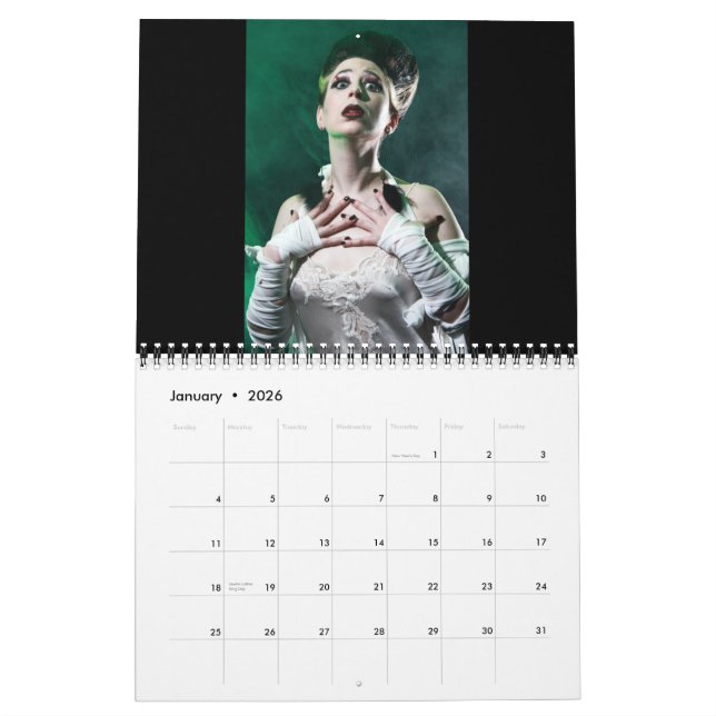 Calendario de Screamvina por la foto de Argo (Jan 2026)
