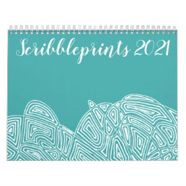 Calendario de Scribbleprints (Con diseños cristian