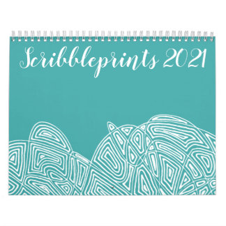 Calendario de Scribbleprints (Con diseños cristian