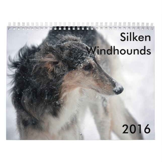 calendario de seda de 10 2016 Windhounds (Tapa)