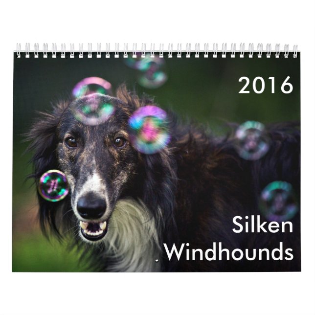 calendario de seda de 14 2016 Windhounds (Tapa)