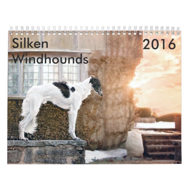 calendario de seda de 15 2016 Windhounds (Tapa)