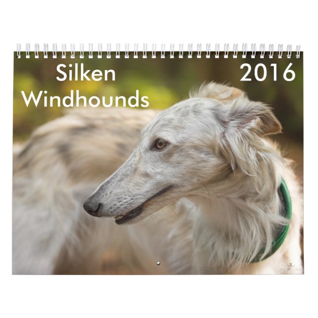 calendario de seda de 16 2016 Windhounds (Tapa)