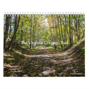 Calendario de senderos de Virginia Creeper