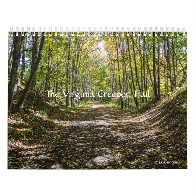 Calendario de senderos de Virginia Creeper (Tapa)