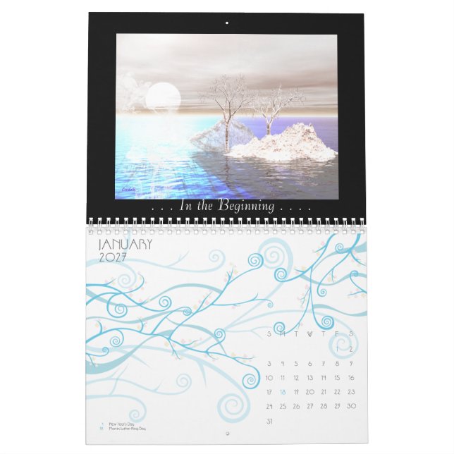 Calendario de sensibilización interna de 2009 (Jan 2027)