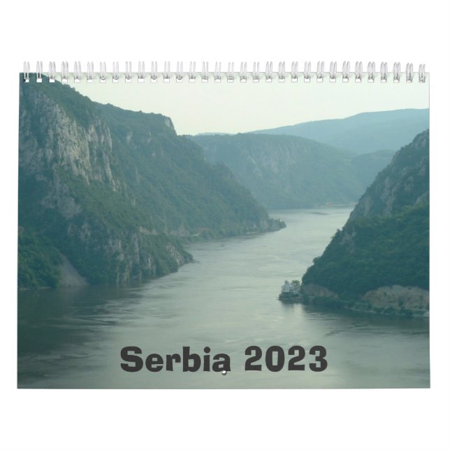 Calendario de Serbia - 2023 (Tapa)