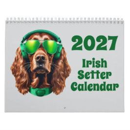 Calendario de Setter Irlandés