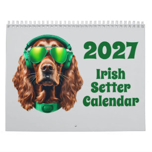 Calendario de Setter Irlandés