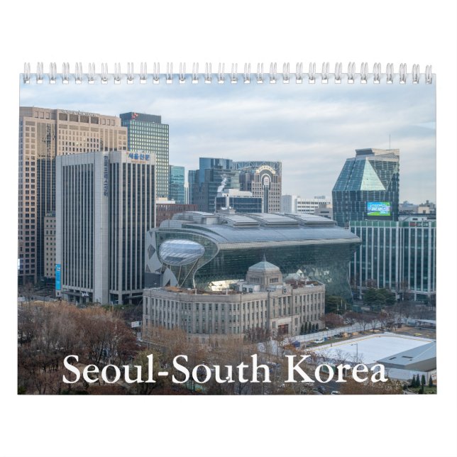 Calendario de Seúl-Corea del Sur (Tapa)