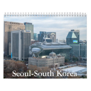 Calendario de Seúl-Corea del Sur