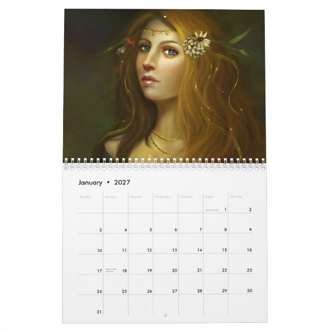 Calendario de Shadowbrooke Studio 2014 (Jan 2027)