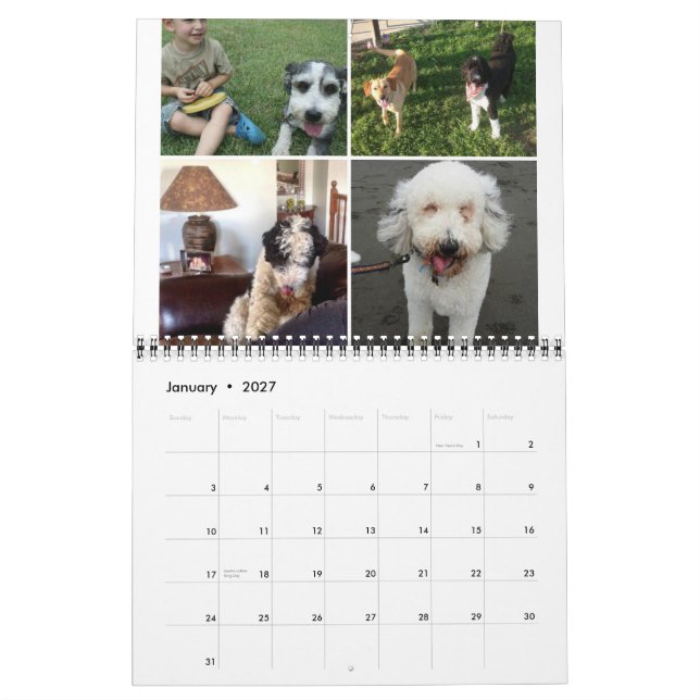 Calendario de Sheepadoodle 2014-2015 (Jan 2027)