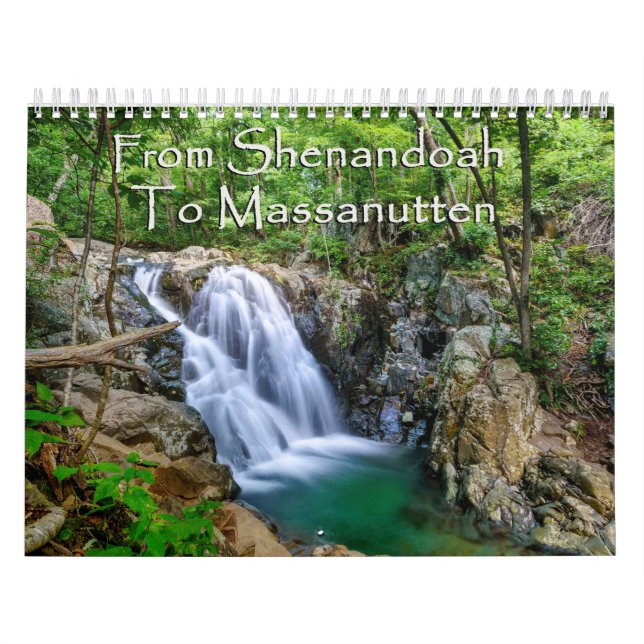 Calendario De Shenandoah a Massanutten Calendar (Tapa)