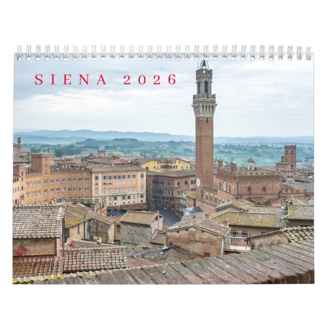 Calendario de Siena 2026 (Tapa)