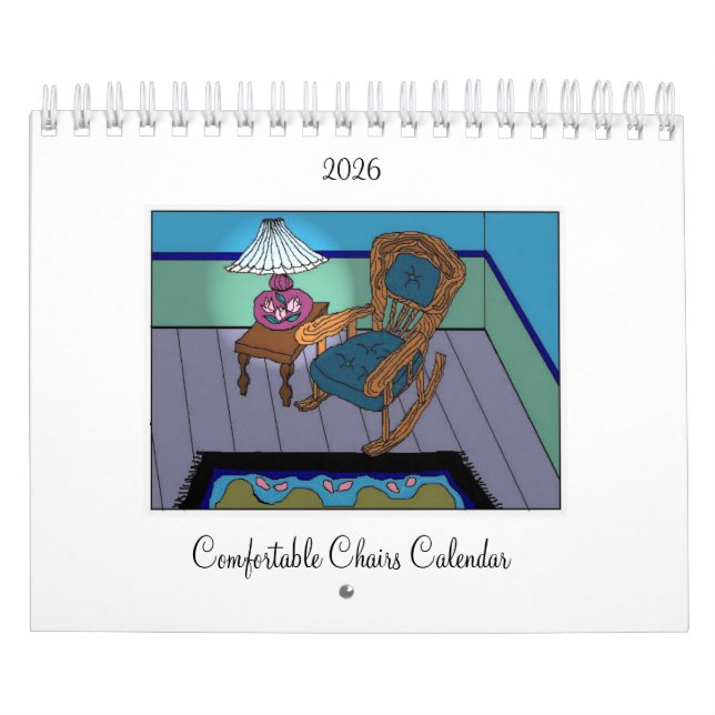 Calendario de Sillas Cómodas (Tapa)