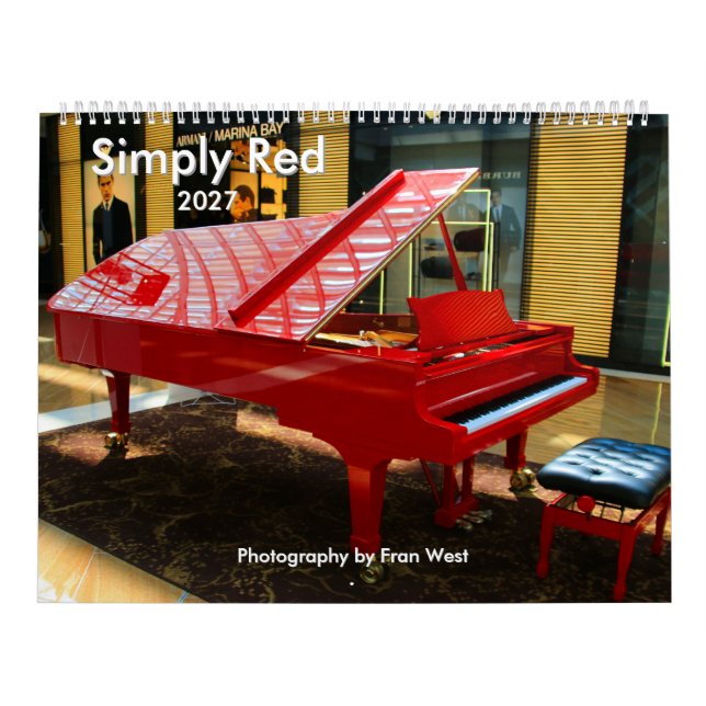Calendario de Simply Red 2027 (Tapa)