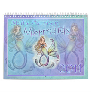 Calendario de Sirena 2011 por Molly Harrison