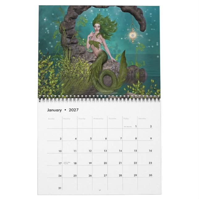 calendario de sirenas (Jan 2027)