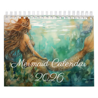 Calendario de Sirenas, Calendario 2025, Sirena